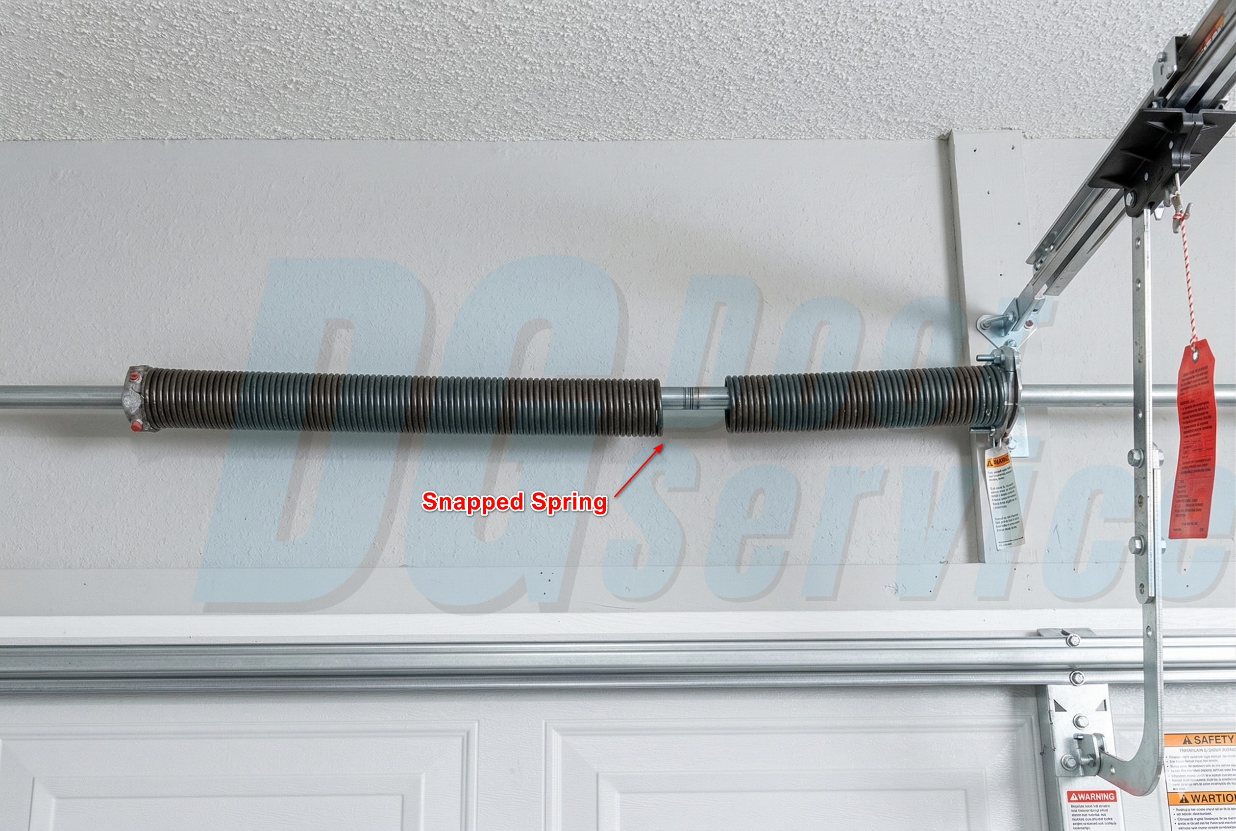 Arkansas garage door spring broke
