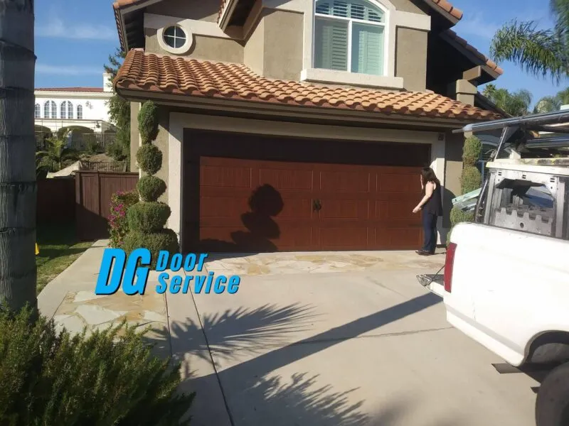 Little Rock, ar Garage door repair service new wood grain door Custom Wood Garage Door Little Rock, Arkansas