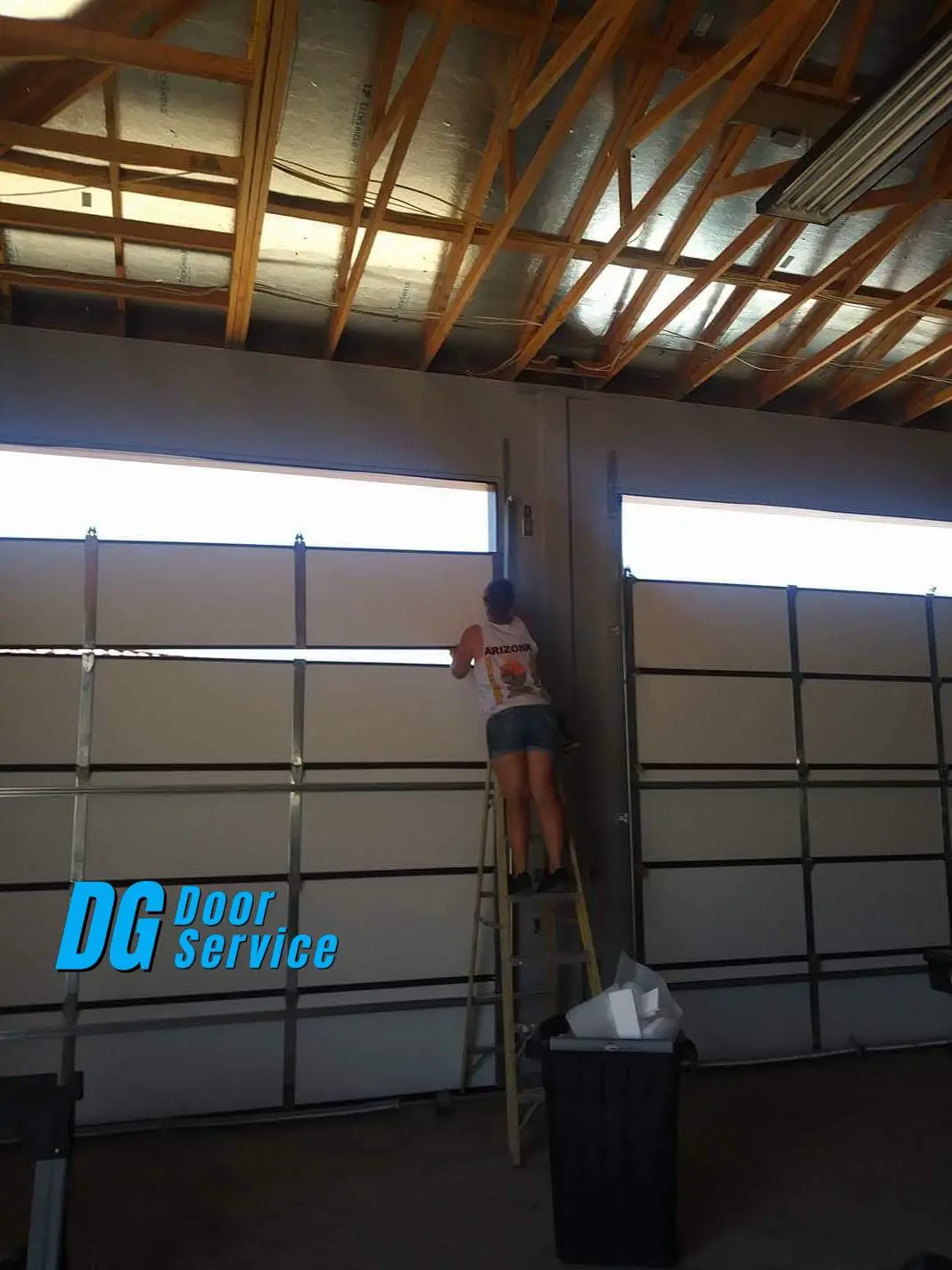 Little Rock Garage Door Rep New insulated door Steel Back Garage Door Little Rock, Arkansas