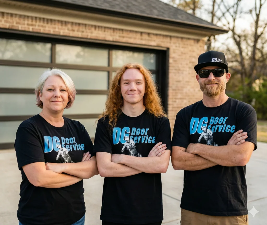 Ruby Tim Chris of DG Door Service DG Door Service Garage Door Repair Little Rock, AR